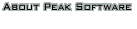 about Peak Software